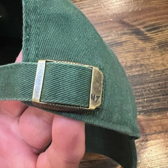 47 Green Bay Packers Green Logo Clean Up Adjustable Hat - Picture 5 of 8